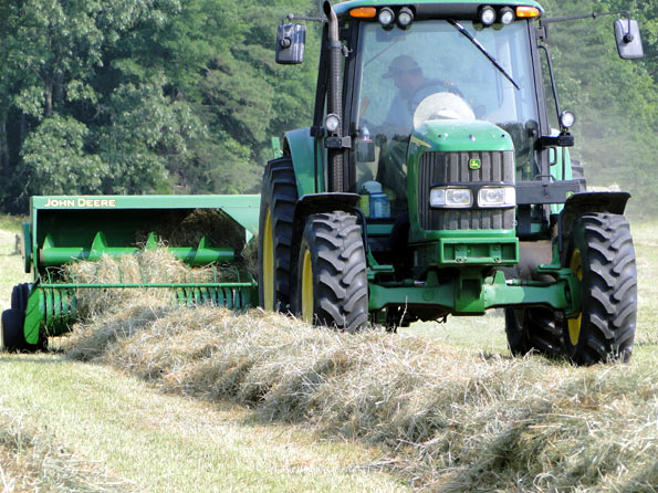 Bailing Hay