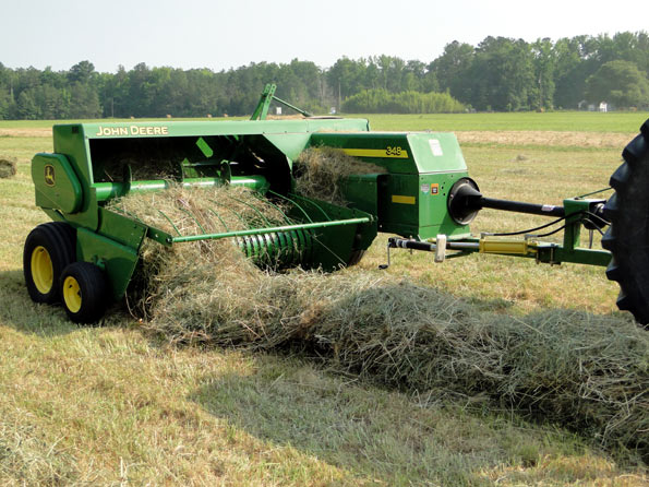 Bailing Hay