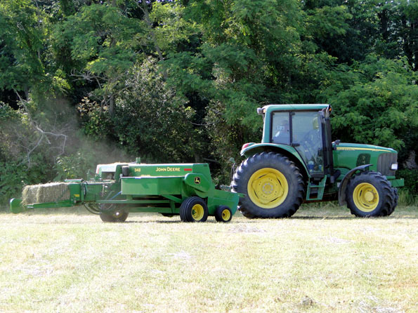 Bailing Hay